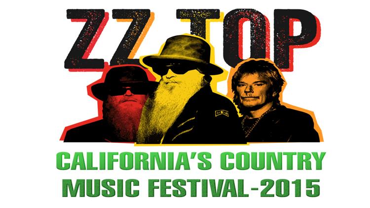 Постер ZZ TOP. California’s Country Music Festival-2015