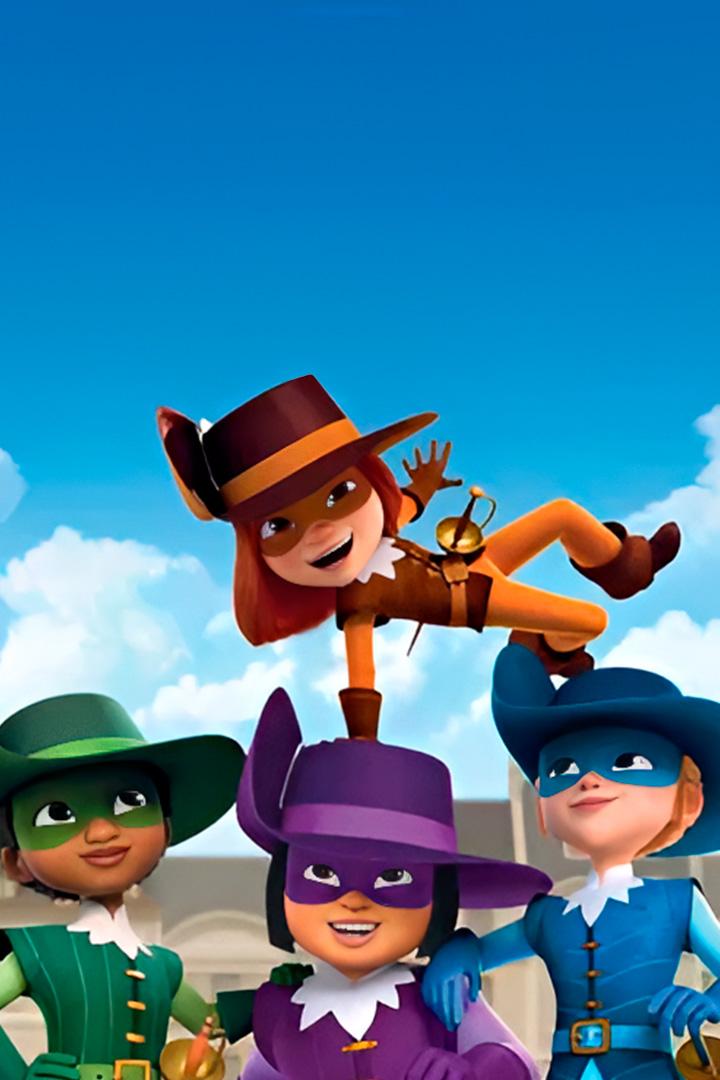 Les 3 Mousquetaires (les-3-mousquetaires) Мультсериал
