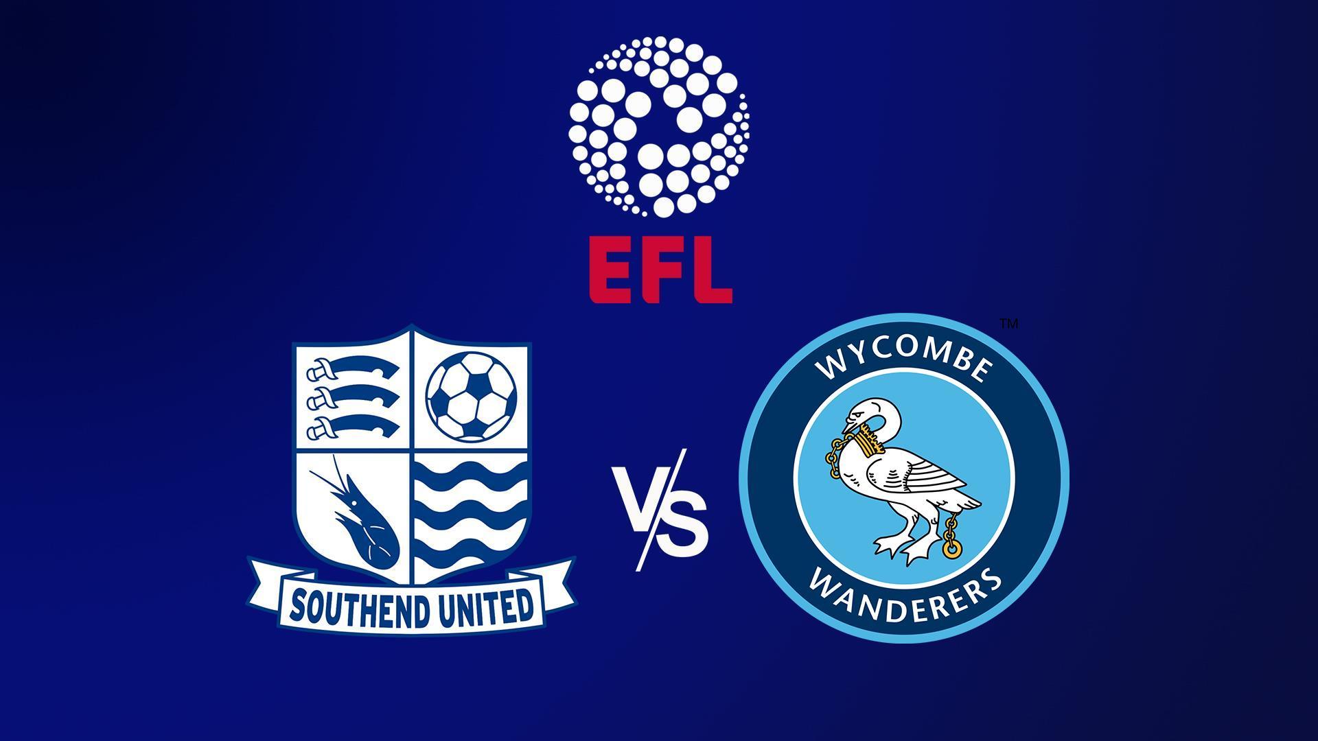 EFL Southend United v Wycombe Wanderers (efl-southend-united-v-wycombe-wanderers) Спорт