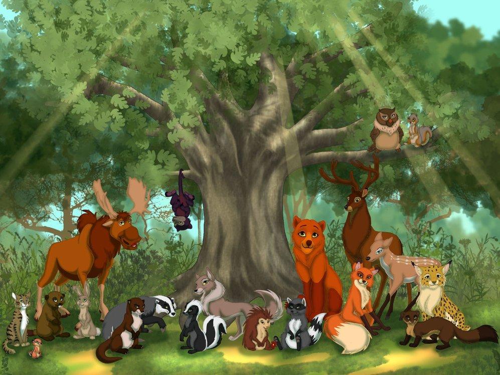 Лесные друзья (lesnye-druzja) Мультсериал 2006