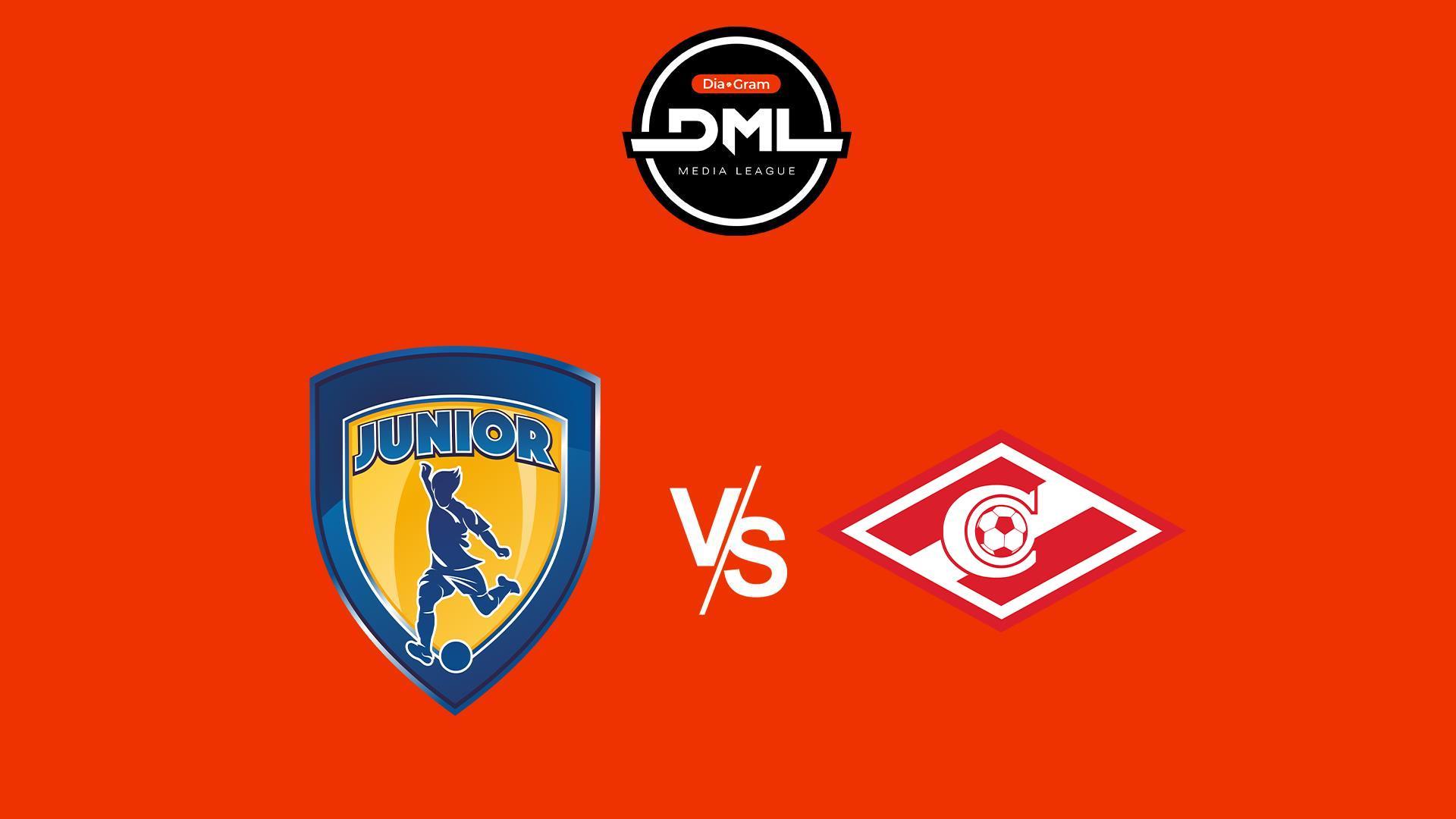 Футбол. Детская медийная лига DML. Junior - Спартак (futbol-detskaja-medijnaja-liga-dml-junior-spartak) Спорт