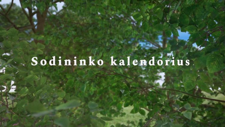 Постер Sodininko kalendorius