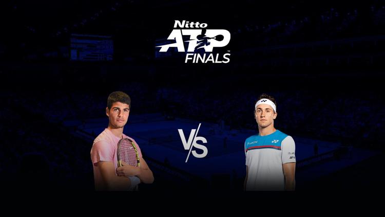 Постер ATP-ის შემაჯამებელი ტურნირი: ალკარასი - რუდი