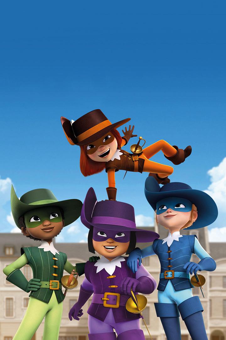 Три мушкетёра (tri-mushketera) Мультсериал 2023