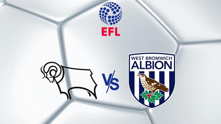 Постер EFL: Derby County v West Bromwich Albion