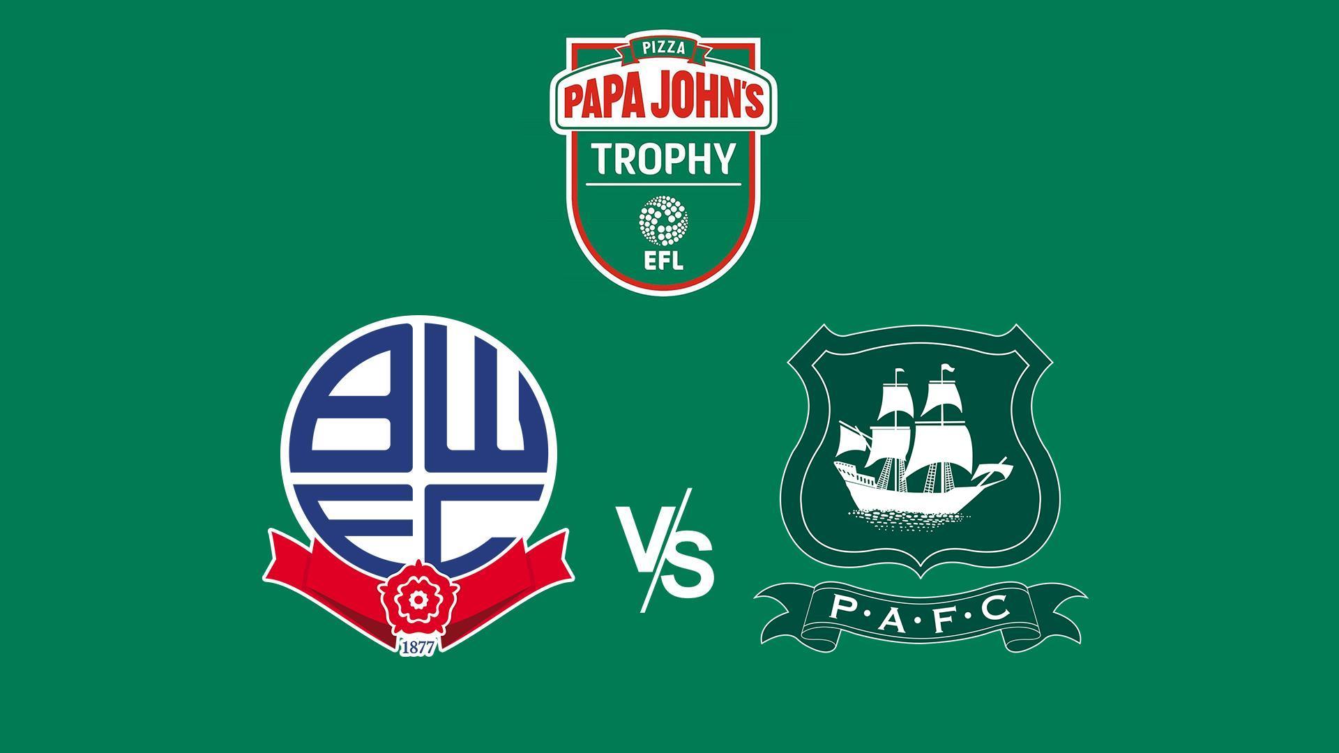 EFL Trophy Football: Action from Bolton Wanderers v Plymouth Argyle (efl-trophy-football-action-from-bolton-wanderers-v-plymouth-argyle) Спорт