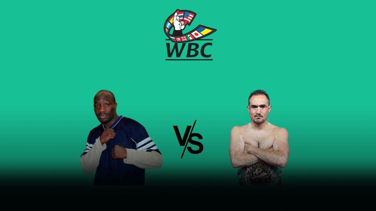 Постер Бой за титул WBC Inter-Continental и отборочный бой за титул WBO в 1-м среднем весе. Кофи Янтуа - Марко Антонио Рубио