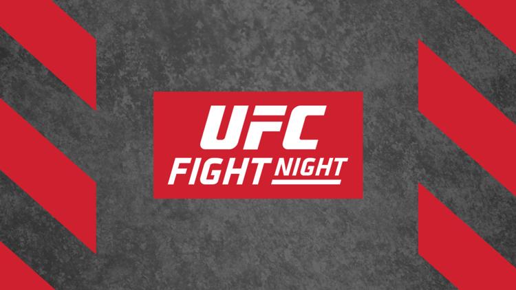 Постер Смешанные единоборства. UFC Fight Night. Колби Ковингтон против Хоакина Бакли. Каб Свонсон против Билли Куарантилло. Трансляция из США