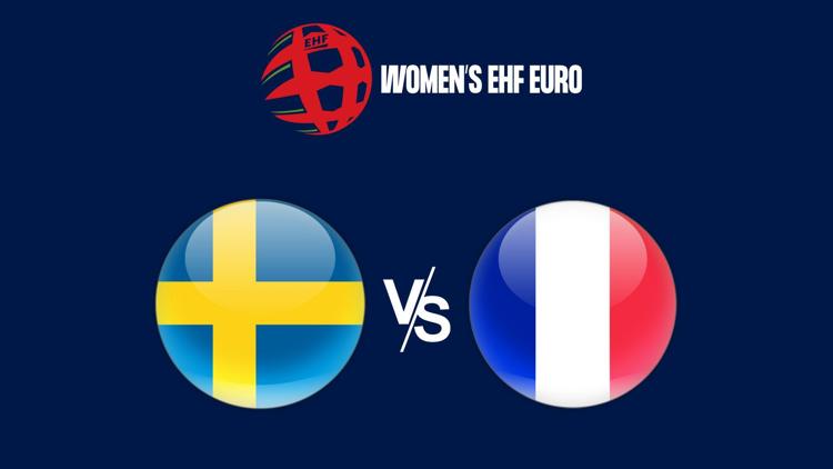 Постер Europeo de balonmano (F). Suecia-Francia