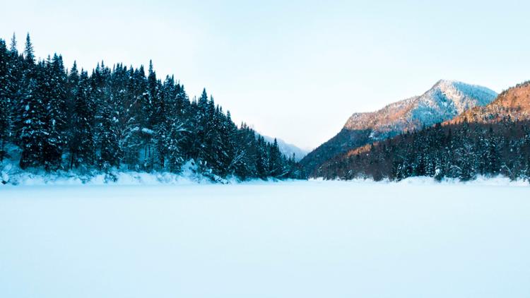 Постер Un hiver au Québec