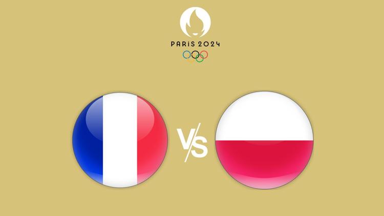 Постер Волейбол: Summer Olympic Games Paris Gold Medal France - Poland