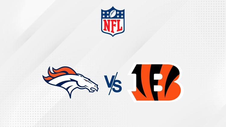 Постер NFL: Denver Broncos @ Cincinnati Bengals