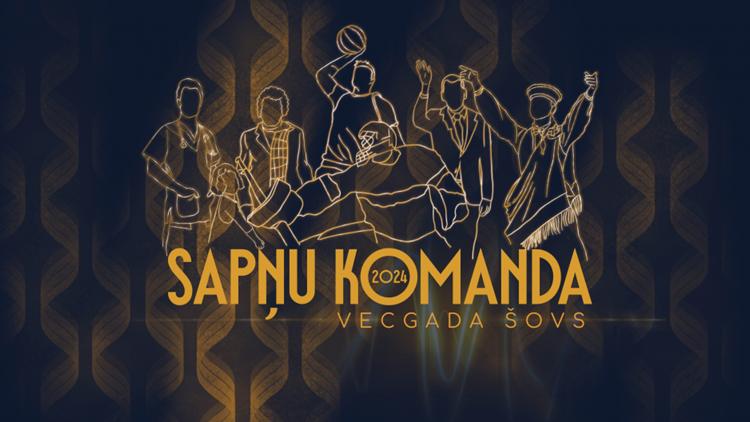 Постер Vecgada šovs Sapņu komanda 2024