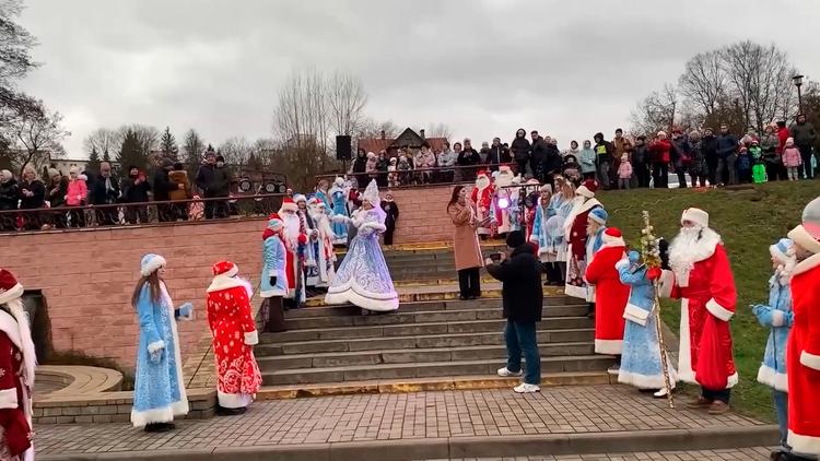 Постер Шествие Дедов Морозов и Снегурочек в Гродно