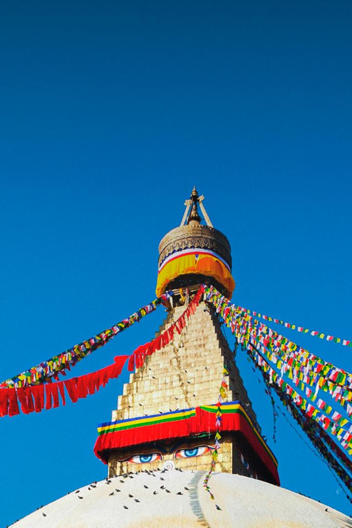 Буддийский храм в Катманду, Непал (buddijskij-hram-v-katmandu-nepal) Досуг, хобби
