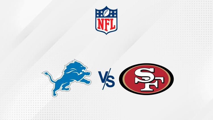 Постер NFL Detroit Lions @ San Francisco 49ers