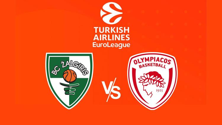 Постер Basketball: EuroLeague. Zalgiris Kaunas - Olympiacos