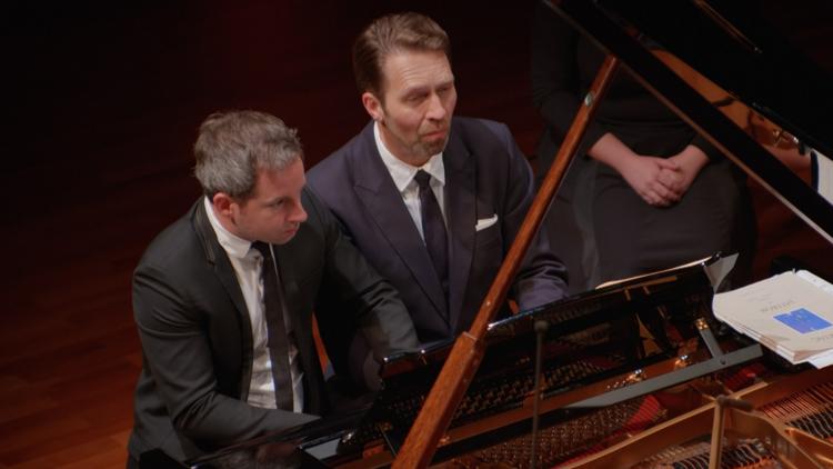 Постер Leif Ove Andsnes, Bertrand Chamayou - Schubert, Kurtág - Klavier-Festival Ruhr