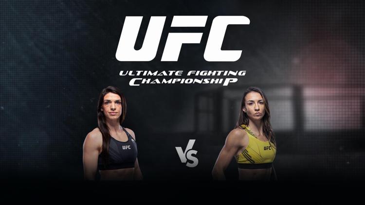 Постер MMA: UFC Mackenzie Dern - Amanda Ribas