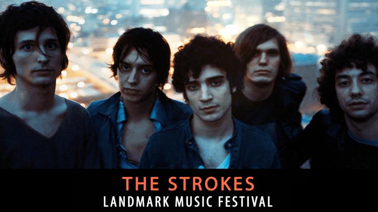 Постер The Strokes – Live at Landmark Music Festival Washington, DC