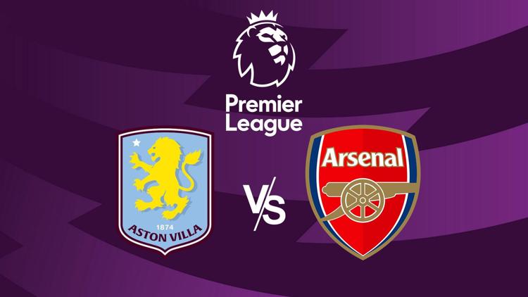 Постер English Premier League. Aston Villa vs Arsenal - English Premier League 2019/2020 Week 37