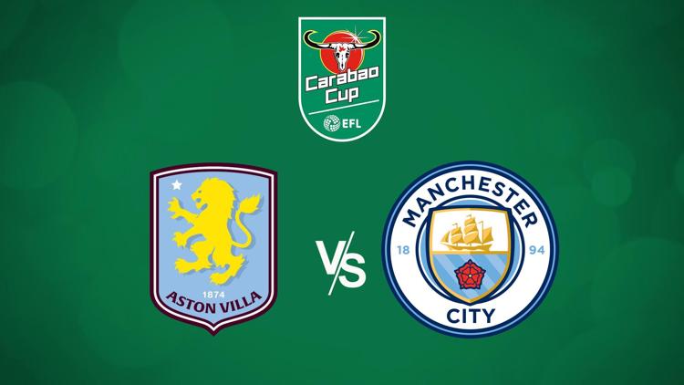 Постер English League - Cup. Aston Villa vs Manchester City - Carabao Cup 2019/20 Final