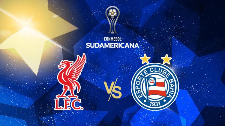 Постер Copa Sudamericana Soccer. Liverpool FC vs. EC Bahia