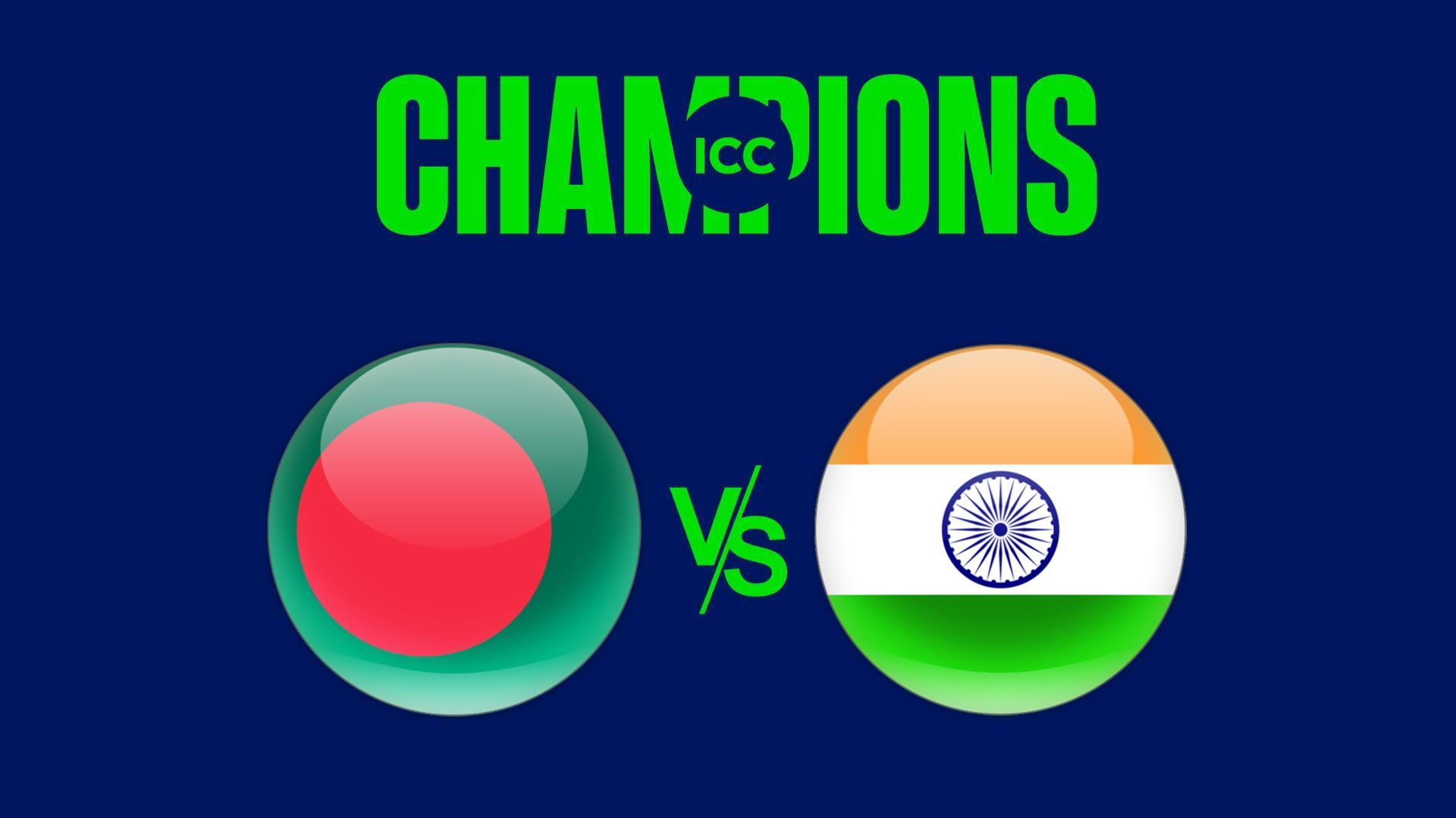 ICC Champions Trophy One-Day International Cricket: Group A: Bangladesh v India (icc-champions-trophy-one-day-international-cricket-group-a-bangladesh-v-india) Спорт
