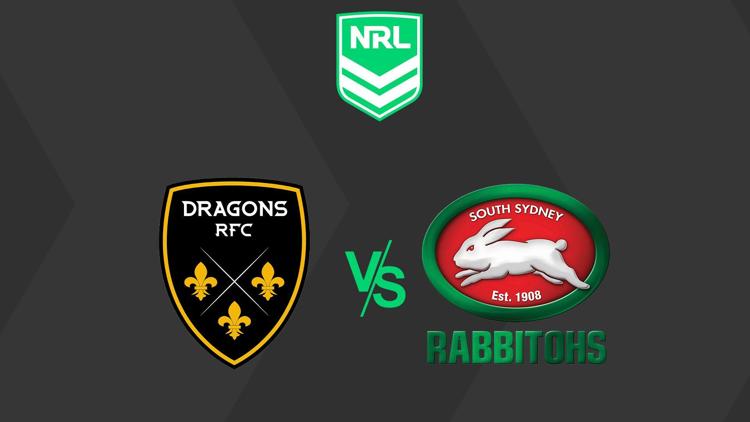 Постер NRL. Pre-Season Challenge: St. George Illawarra Dragons v South Sydney Rabbitohs