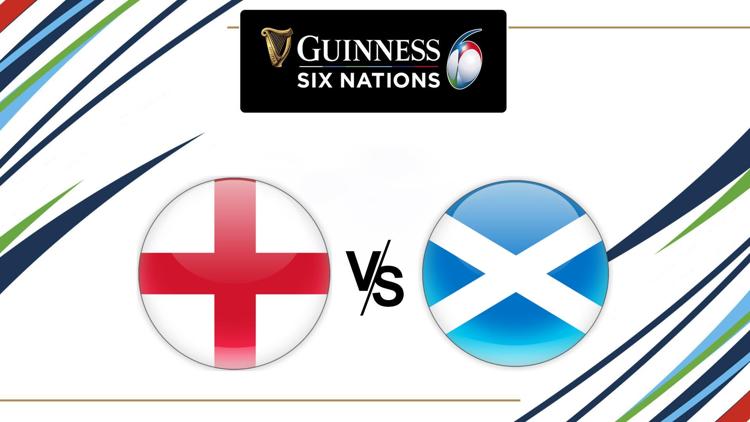 Постер Six Nations. England - Scotland