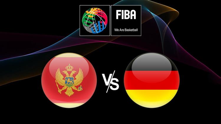 Постер FIBA EuroBasket European Qualifiers. Montenegro - Germany