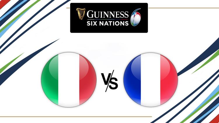 Постер Six Nations. Italy - France