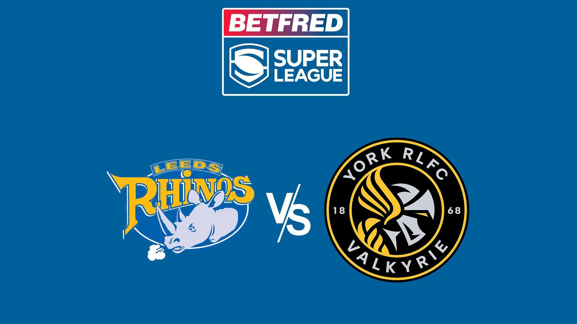 Women's Super League: Leeds Rhinos v York Valkyrie (womens-super-league-leeds-rhinos-v-york-valkyrie) Спорт