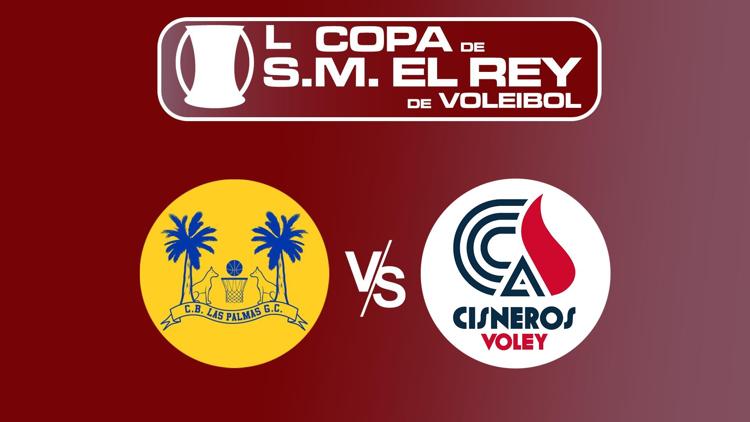 Постер Copa del Rey de voleibol. Guaguas Las Palmas-Cisneros Alter