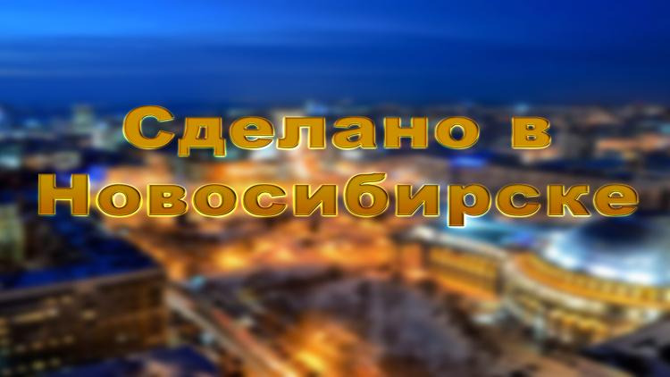 Постер Сделано в Новосибирске