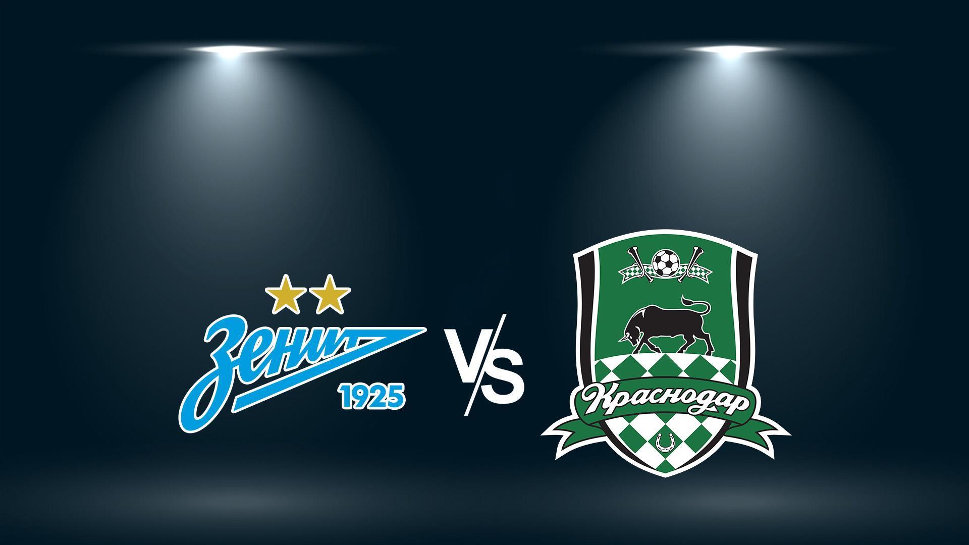 Футбол. «Зенит» (Санкт-Петербург) - «Краснодар» (Краснодар) (futbol-zenit-sankt-peterburg-krasnodar-krasnodar) Спорт
