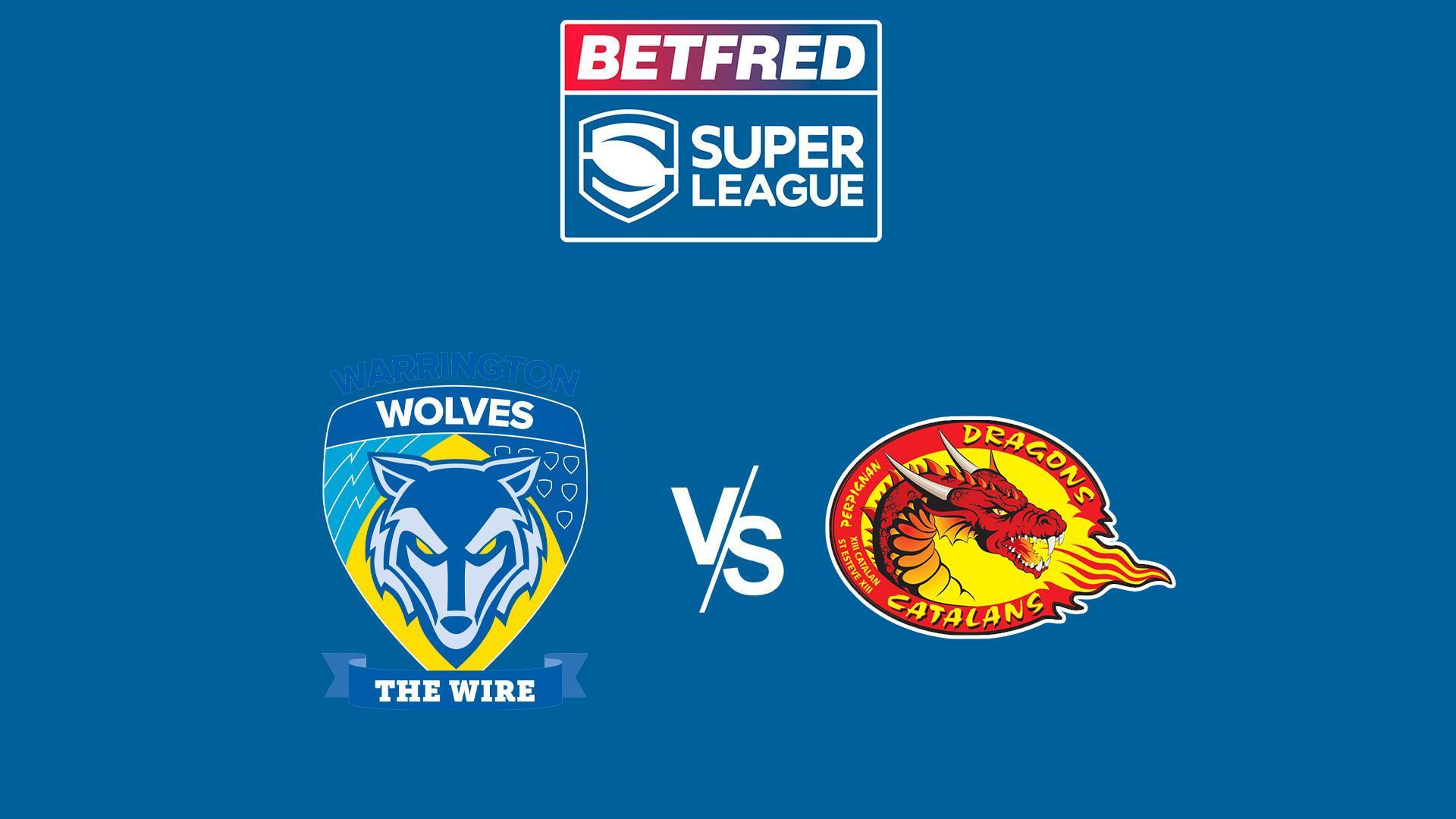 Super League Rugby: Warrington Wolves v Catalans Dragons (super-league-rugby-warrington-wolves-v-catalans-dragons) Спорт