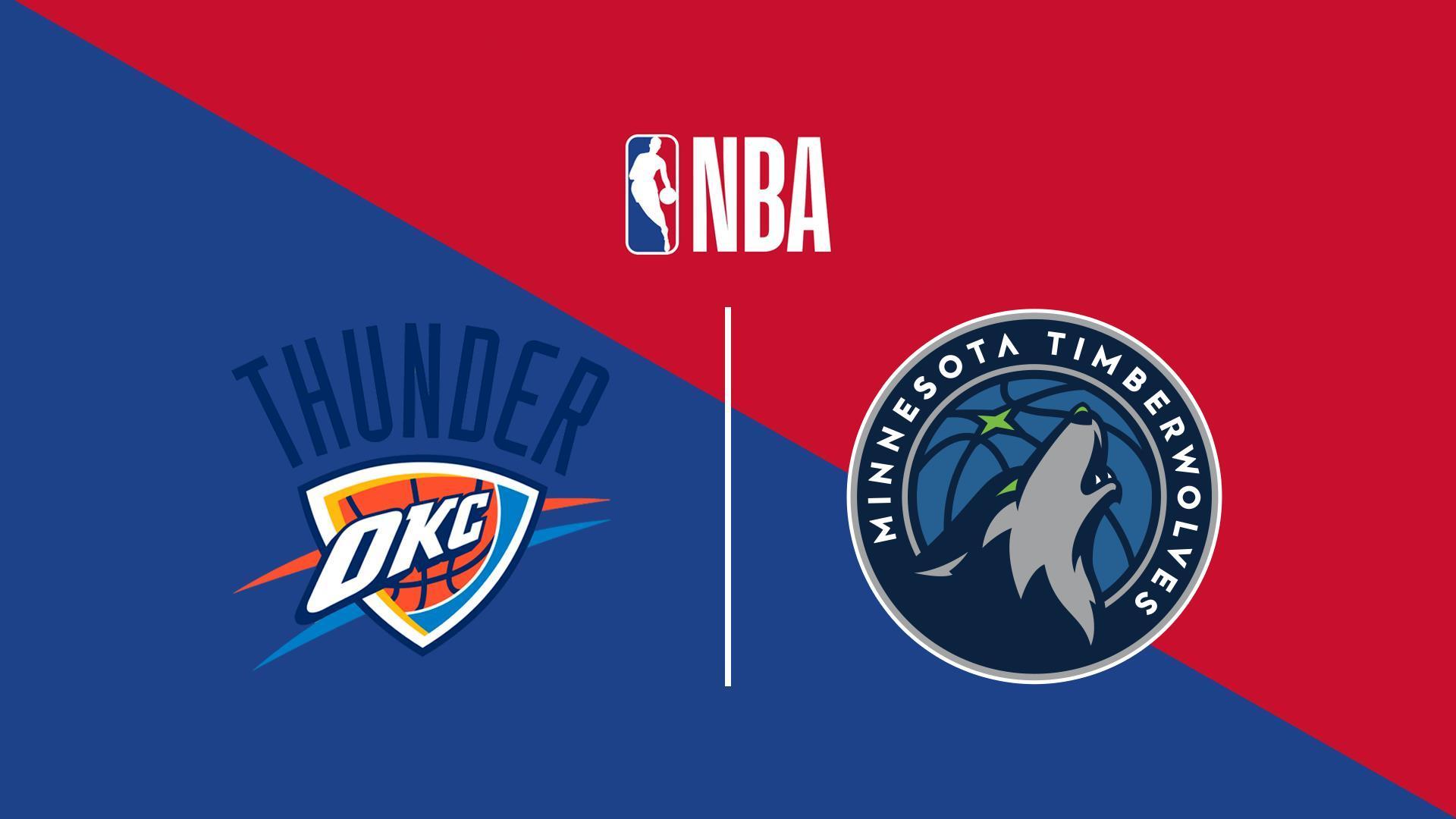 Basketball: NBA. Thunder - Timberwolves (basketball-nba-thunder-timberwolves) Спорт