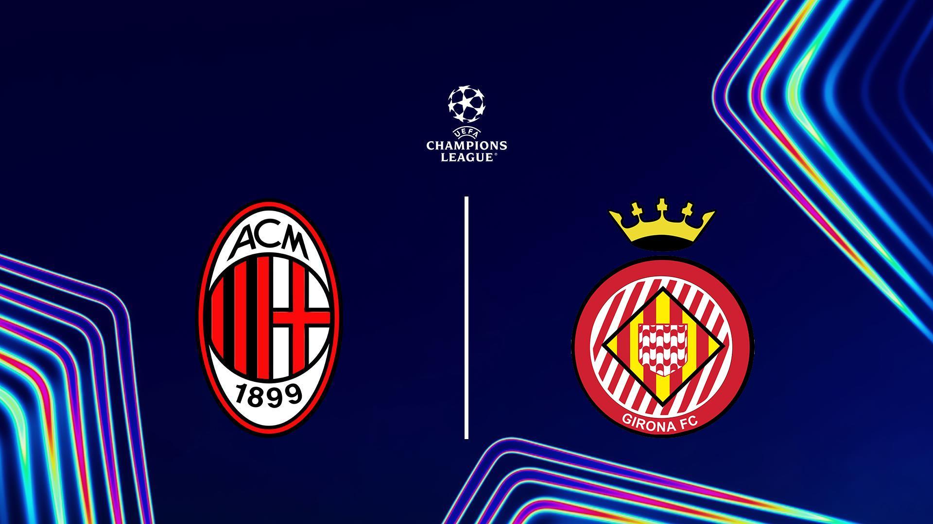 Футбол. Лига чемпионов УЕФА, 7 тур, Милан - Жирона (futbol-liga-chempionov-uefa-7-tur-milan-zhirona) Спорт