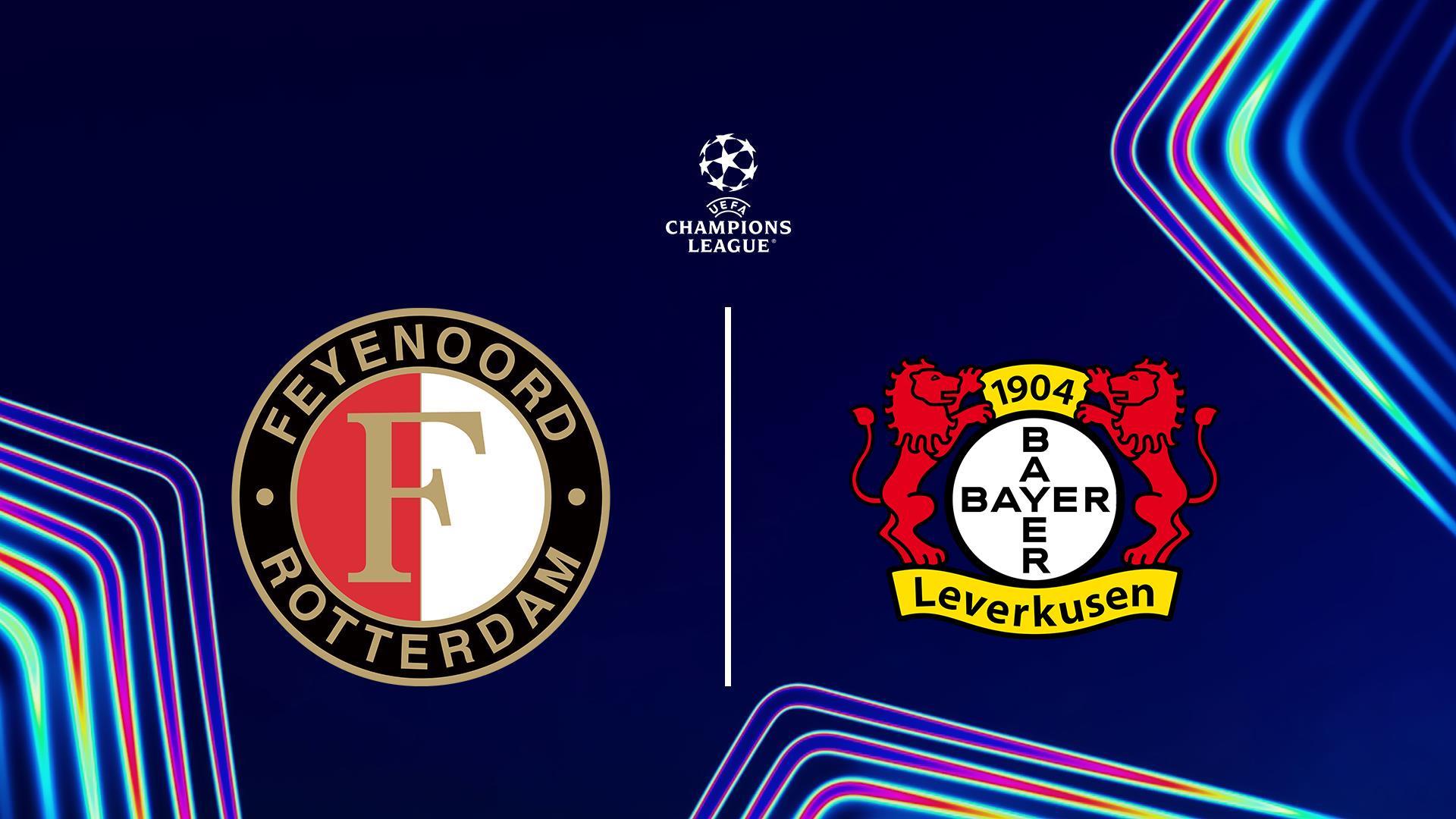 Футбол. Лига чемпионов УЕФА, 1 тур, Фейеноорд - Байер (futbol-liga-chempionov-uefa-1-tur-fejenoord-bajer) Спорт