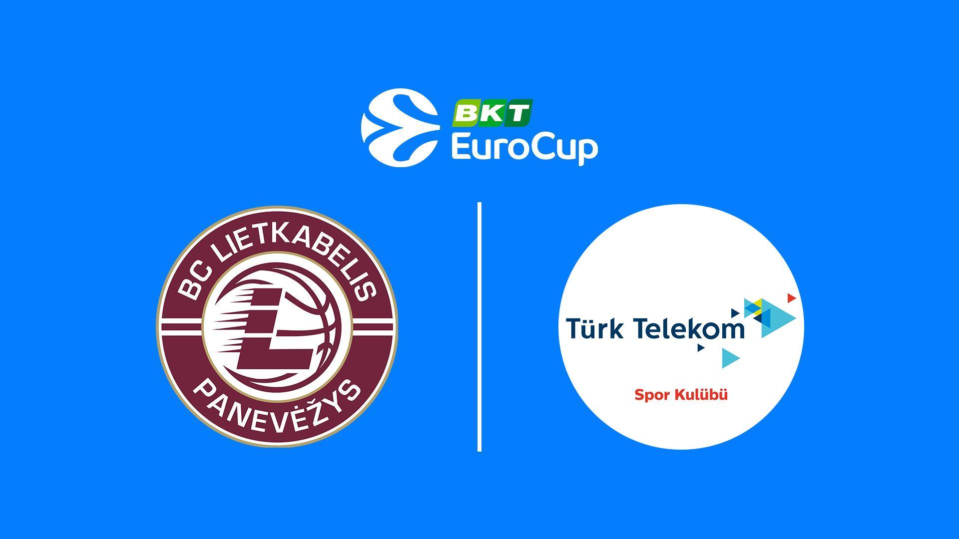 Basketball: Eurocup. Lietkabelis - Turk Telekom (basketball-eurocup-lietkabelis-turk-telekom) Спорт