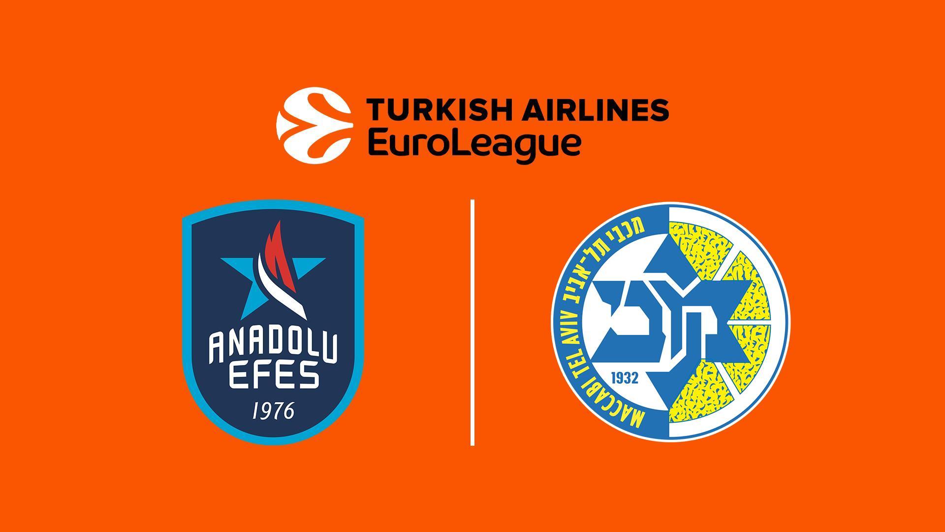 Basketball: EuroLeague. Anadolu Efes - Maccabi (basketball-euroleague-anadolu-efes-maccabi) Спорт