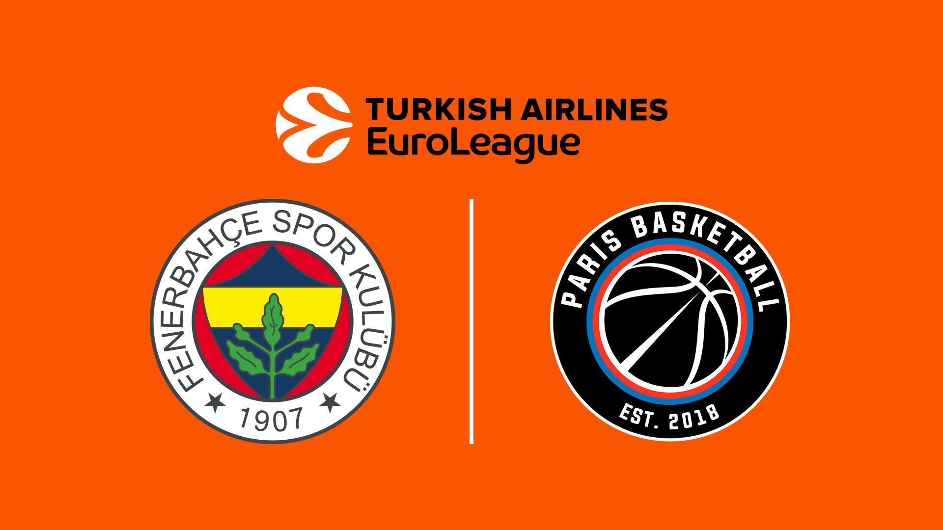 Баскетбол. Евролига. Фенербахче - Париж (basketbol-evroliga-fenerbahche-parizh) Спорт