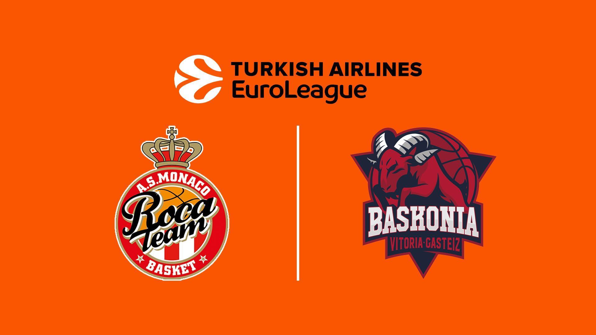 Basketball: EuroLeague. AS Monaco - Baskonia (basketball-euroleague-as-monaco-baskonia) Спорт