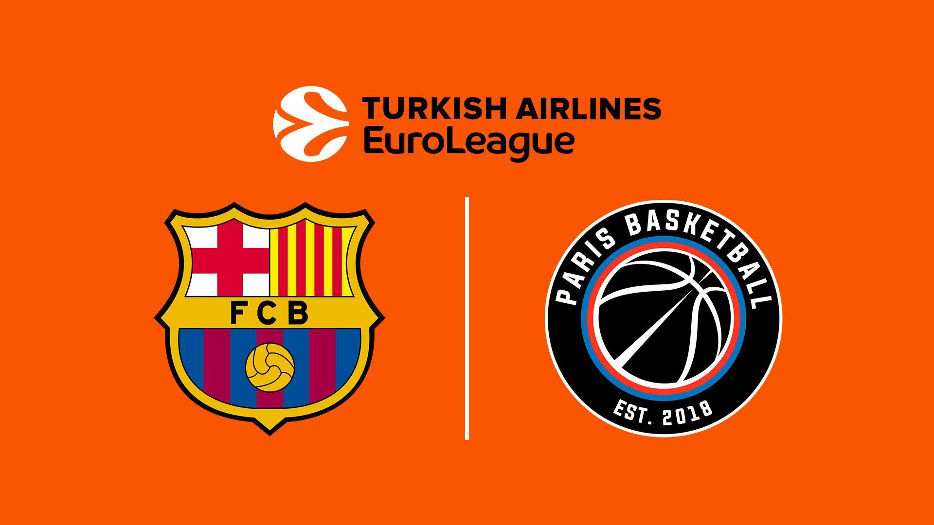 Basketball: EuroLeague. FC Barcelona - Paris (basketball-euroleague-fc-barcelona-paris) Спорт