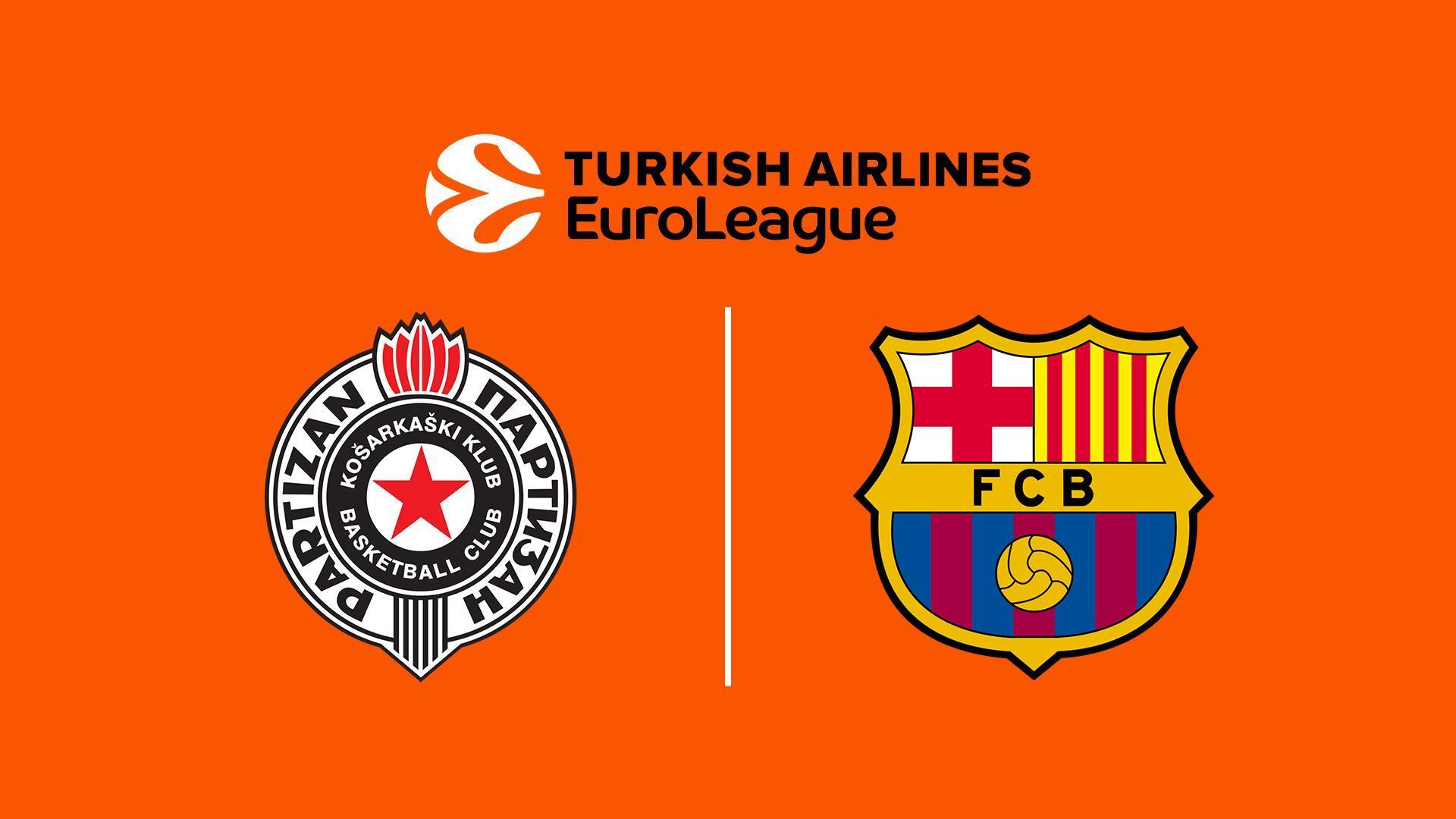 Basketball: EuroLeague. Partizan - FC Barcelona (basketball-euroleague-partizan-fc-barcelona) Спорт