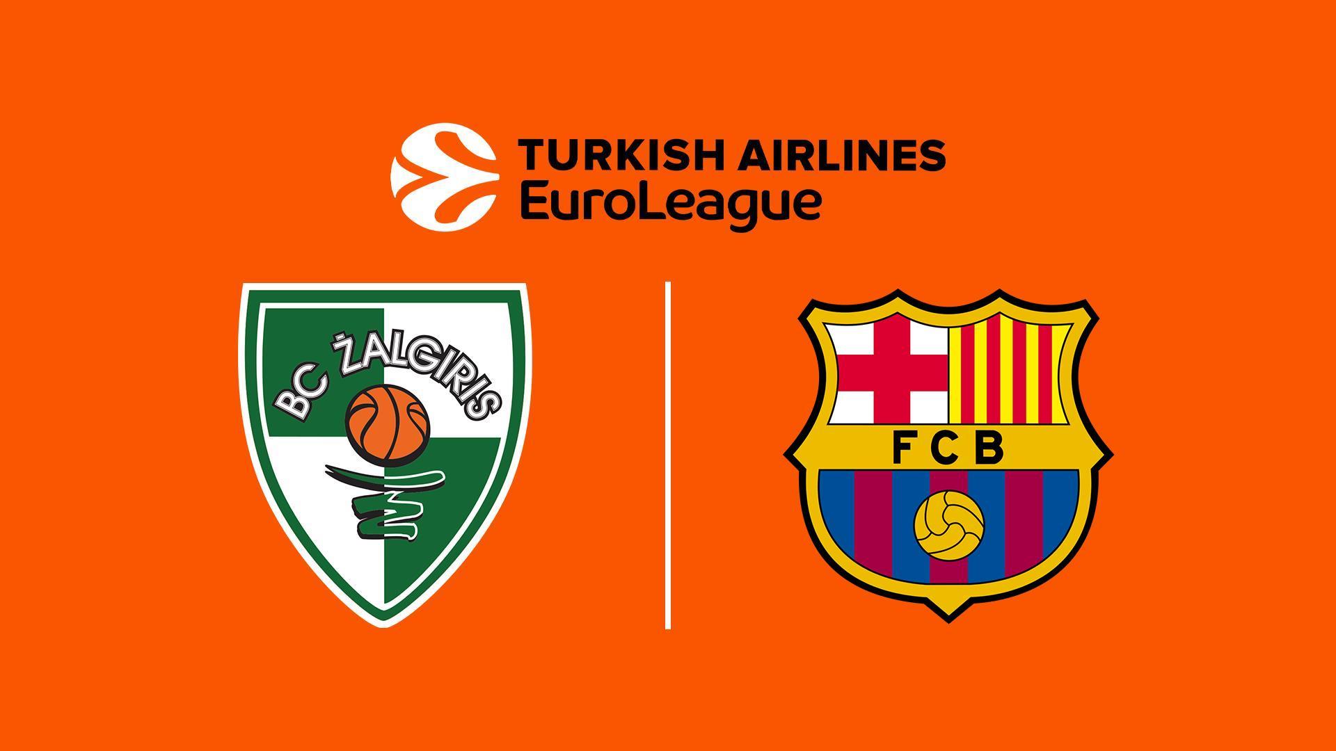 Баскетбол. Евролига. Жальгирис - Барселона (basketbol-evroliga-zhalgiris-barselona) Спорт