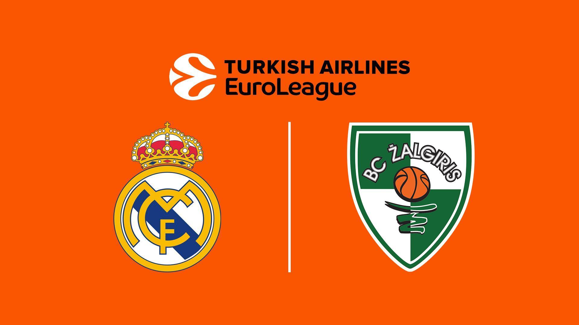 Баскетбол: Евролига - Реал Мадрид – Жальгирис (basketbol-evroliga-real-madrid-zhalgiris) Спорт