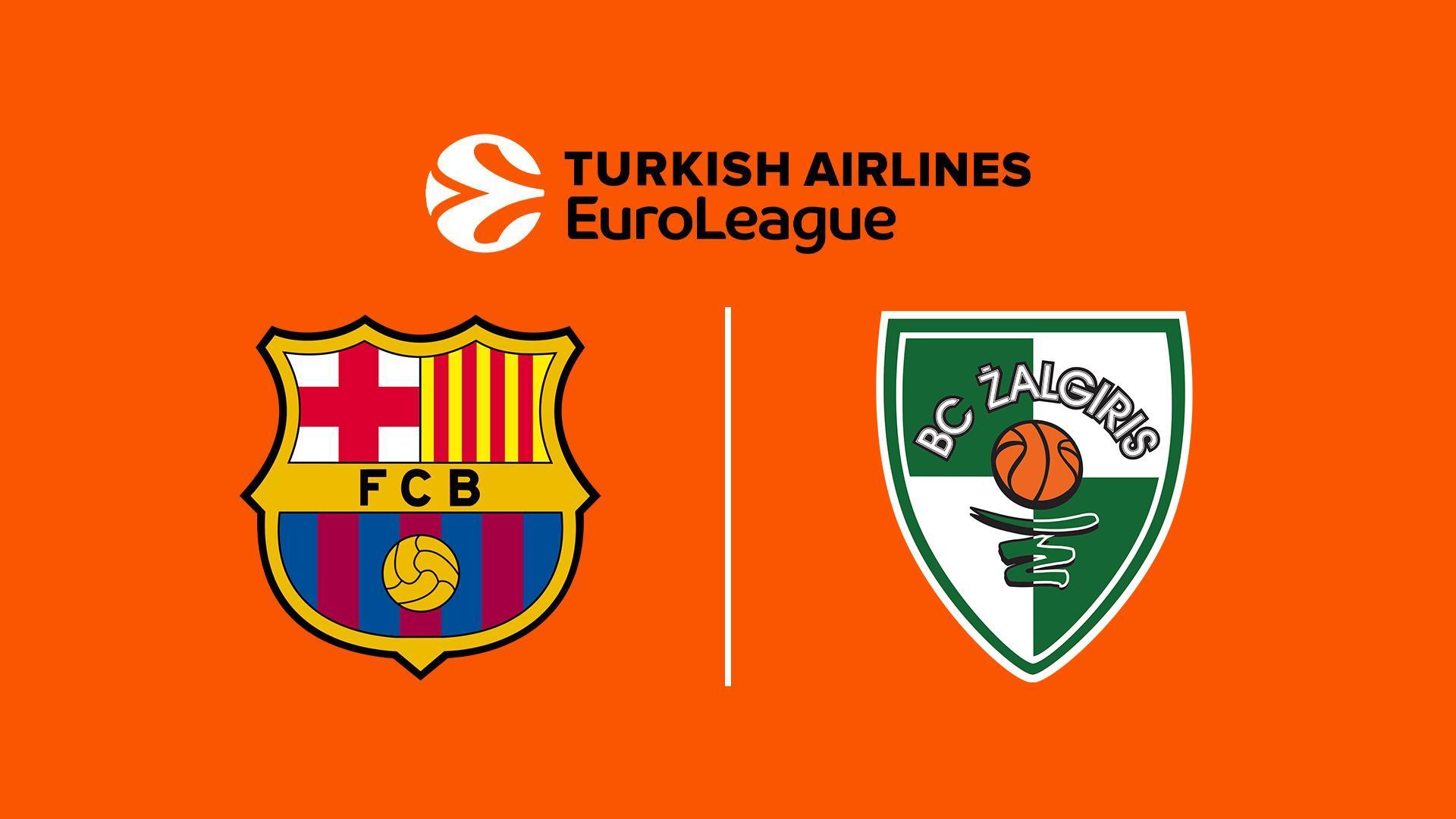 Basketball: EuroLeague - FC Barcelona-Zalgiris Kaunas (basketball-euroleague-fc-barcelona-zalgiris-kaunas) Спорт