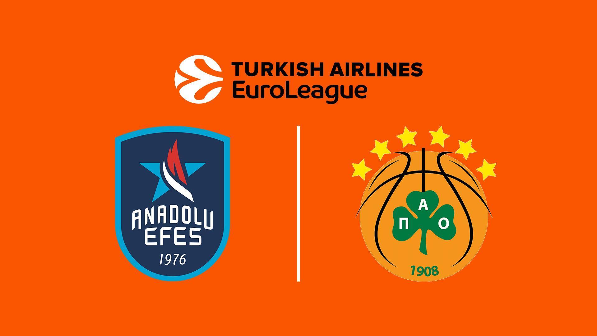 Баскетбол. Евролига: Анадолу Эфес – Панатинаикос (basketbol-evroliga-anadolu-efes-panatinaikos) Спорт